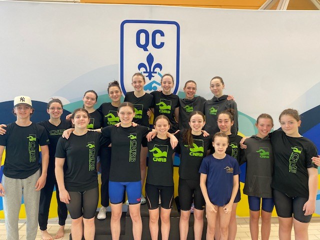 Natation : de belles performances pour les nageurs du CNRB à la Coupe Québec