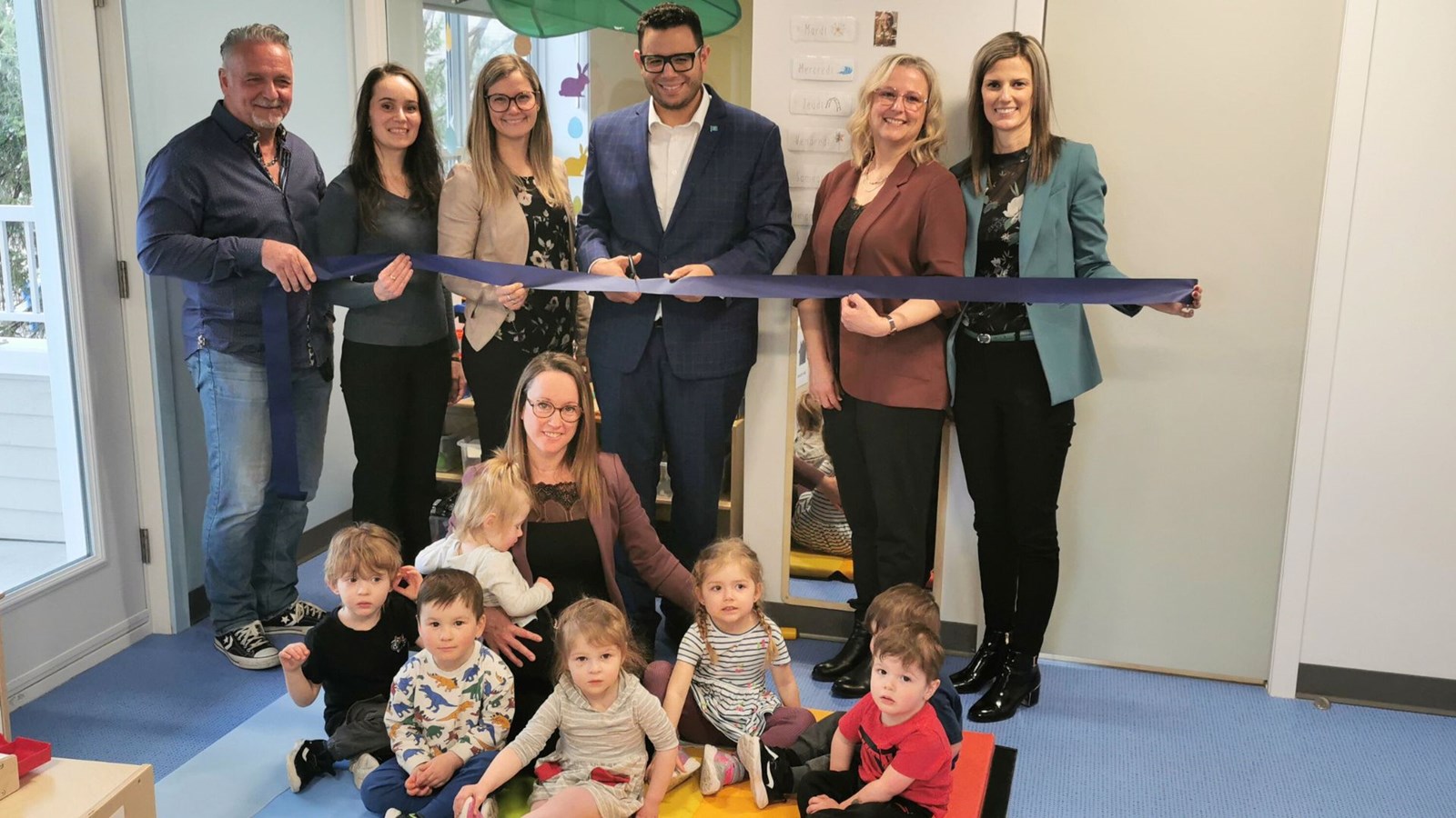 Notre-Dame-des-Pins compte maintenant un centre de la petite enfance