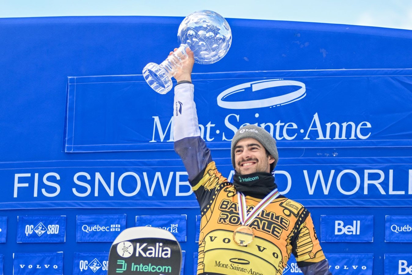Médaillé d’or, Éliot Grondin ajoute un point d’exclamation à sa saison