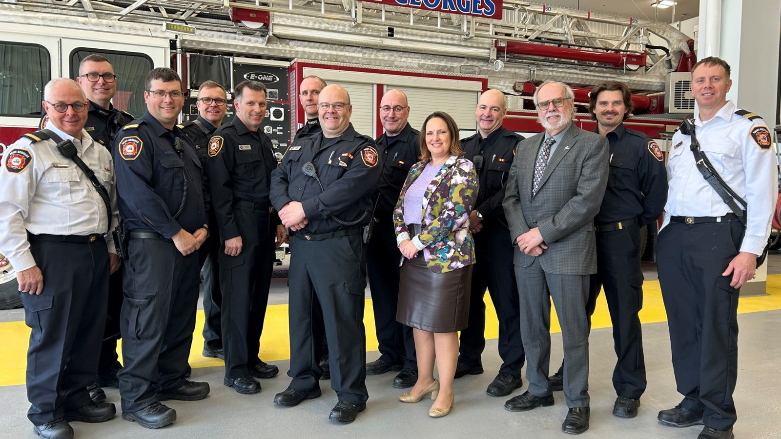 Saint-Georges peut désormais compter sur des pompiers à temps plein