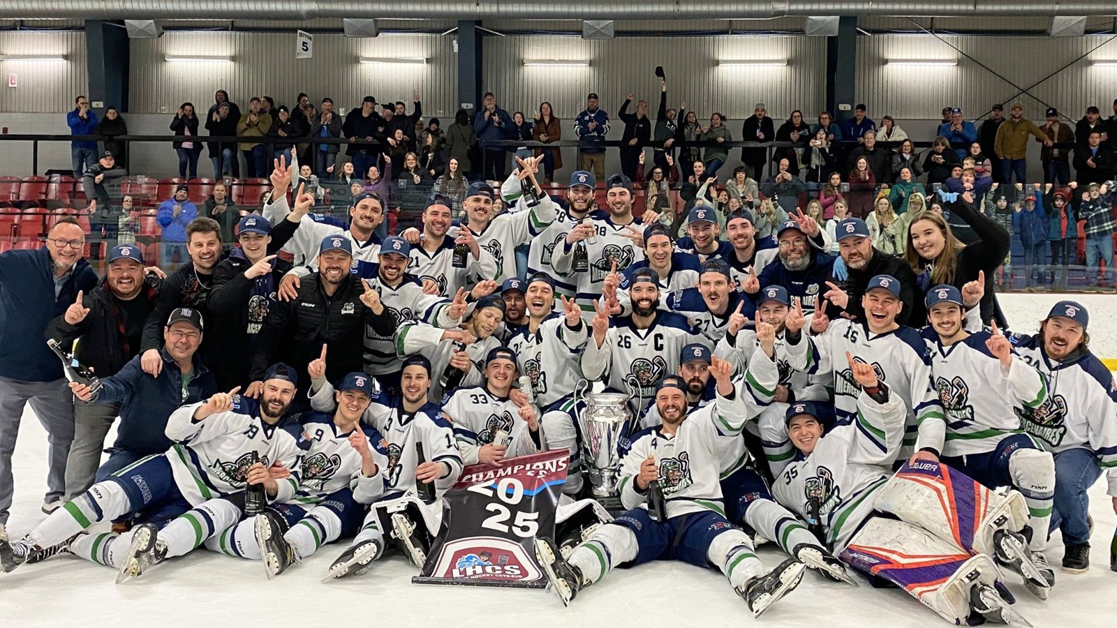 Les Mercenaires champions de la LHCS