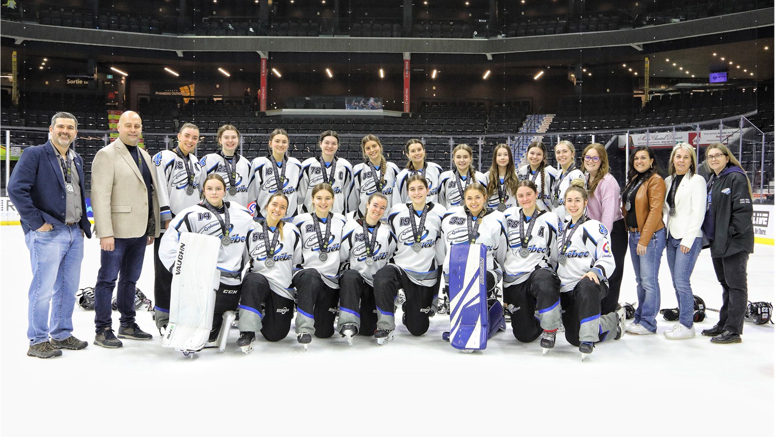 Les Cyclones de Québec brillent au Championnat canadien de ringuette