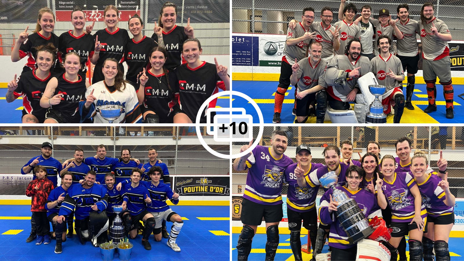 Fin de saison hivernale au Dek Hockey Saint-Georges