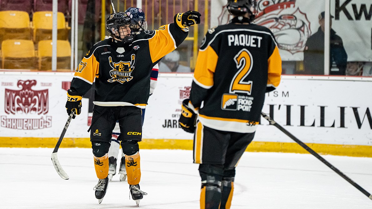 Après un sans-faute, direction la demi-finale pour les Chevaliers de Lévis