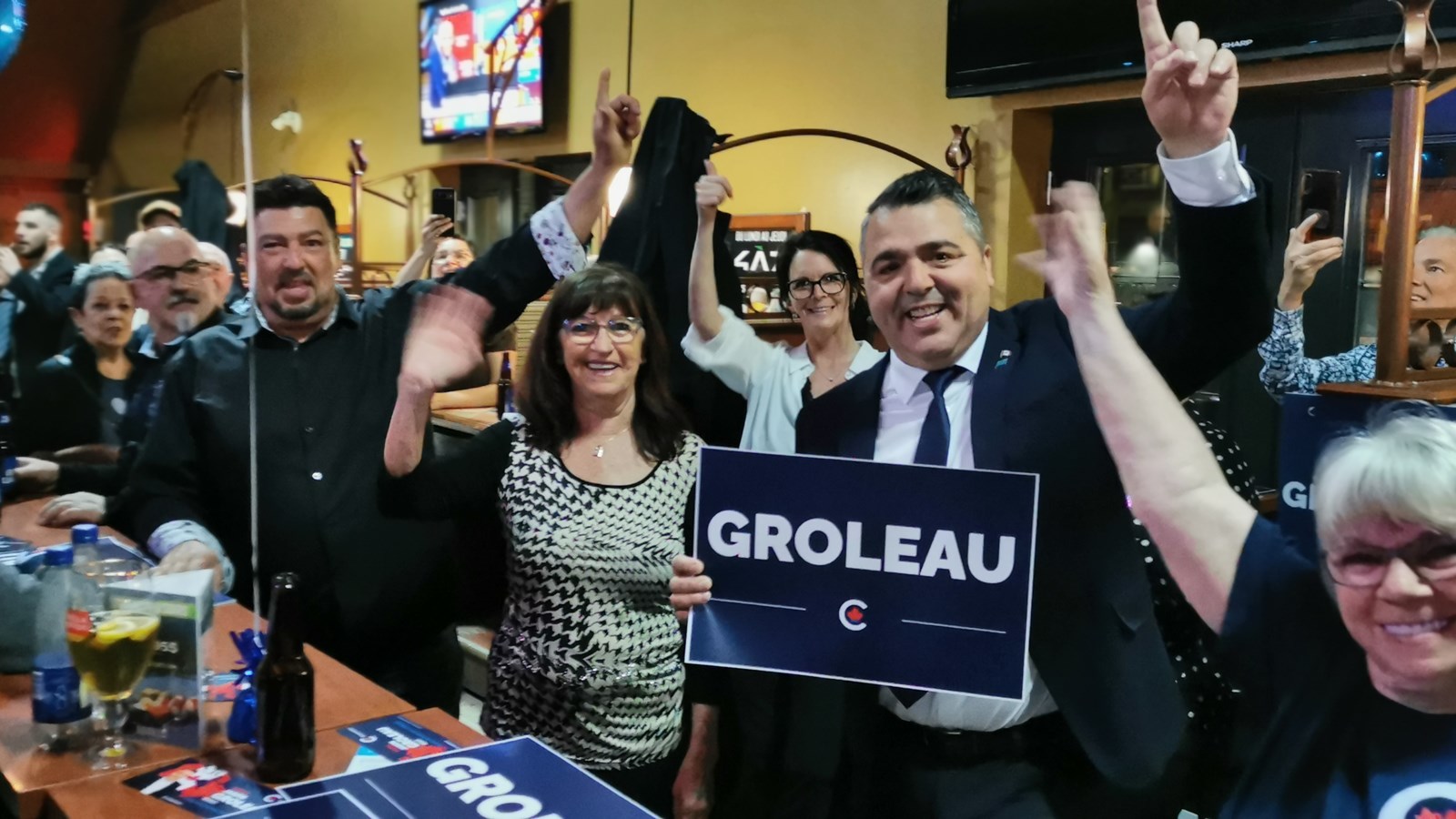 La Beauce reste «bleue» avec l'élection de Jason Groleau