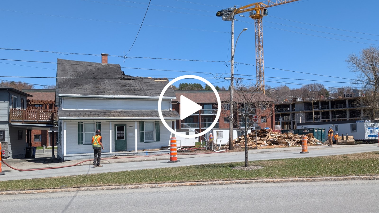 Saint-Georges : les maisonnettes de la 1re avenue ont été démolies