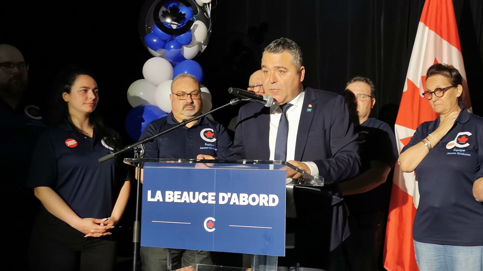 La Beauce restera représentée par son nouveau député Jason Groleau