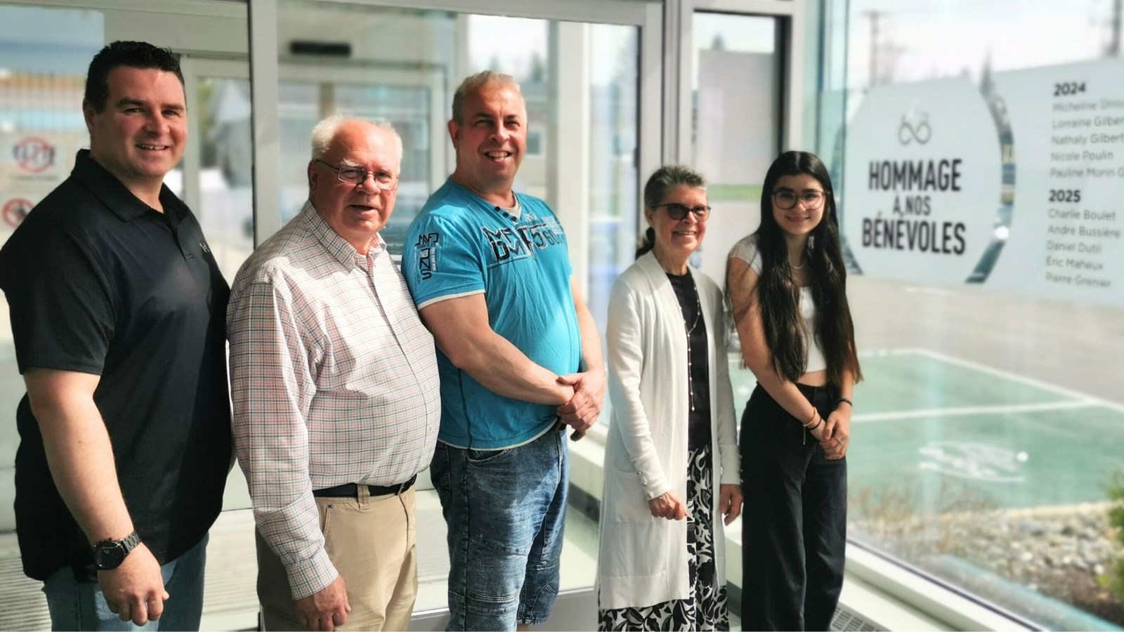 Saint-Prosper rend hommage à cinq bénévoles