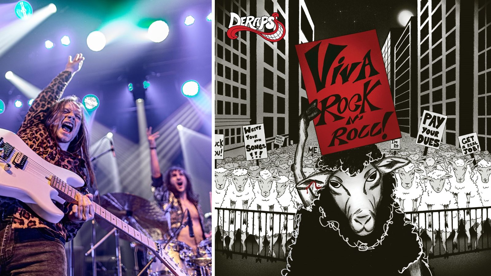 Deraps sort son deuxième album