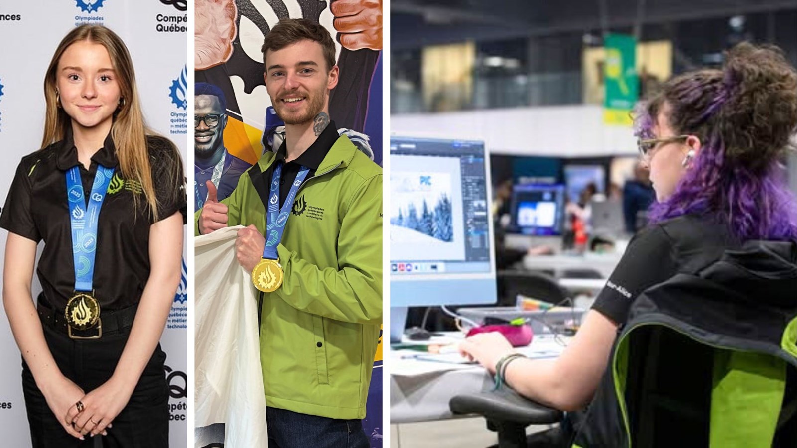 Formation professionnelle: trois médailles à des élèves du CSSBE