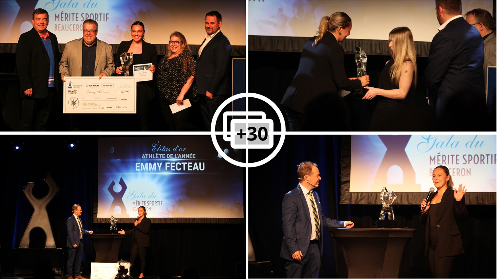 Emmy Fecteau couronnée d’or au Gala du Mérite sportif beauceron