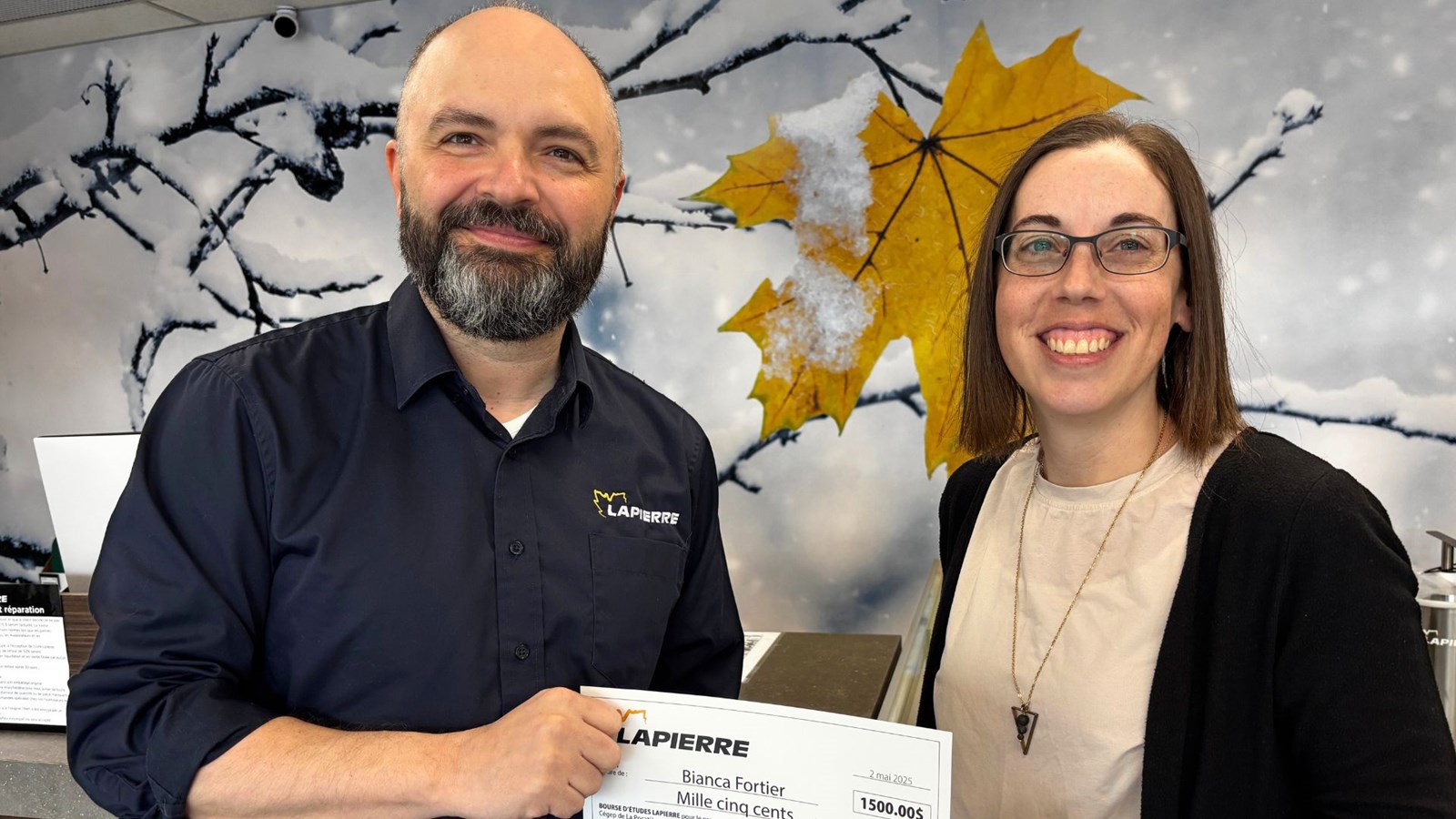 Deux bourses d'études à des finissants en acériculture 