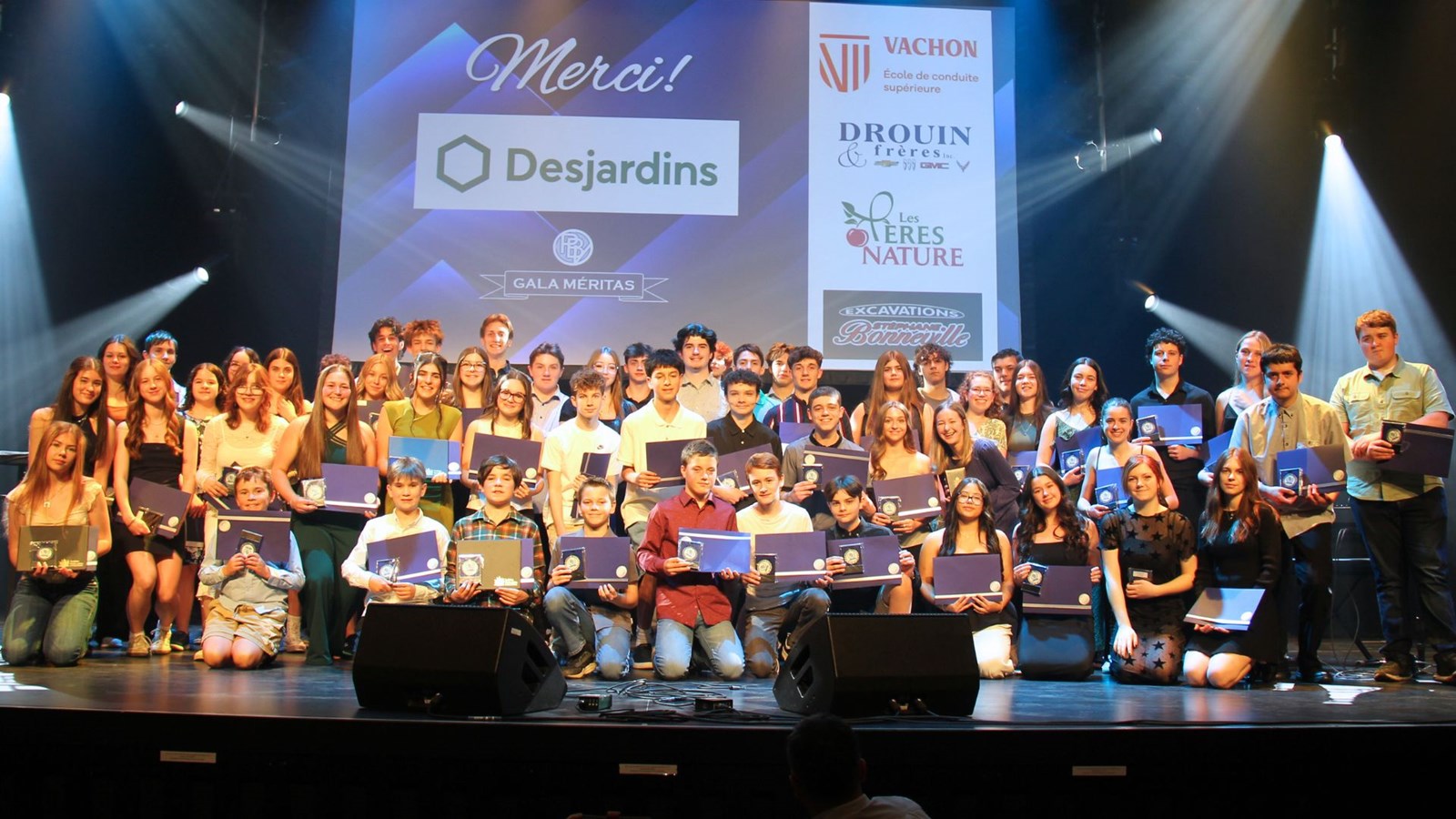 Polyvalente Benoît-Vachon: les réussites des élèves reconnues au Gala Méritas