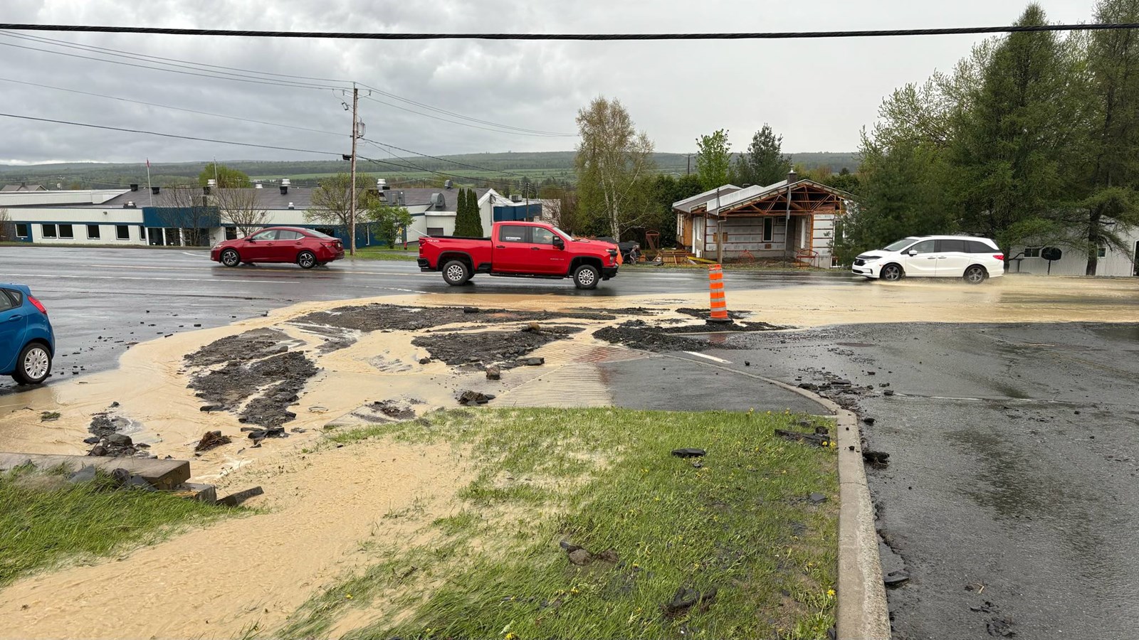 La pluie a fait d'importants dommages à Saint-Côme-Linière