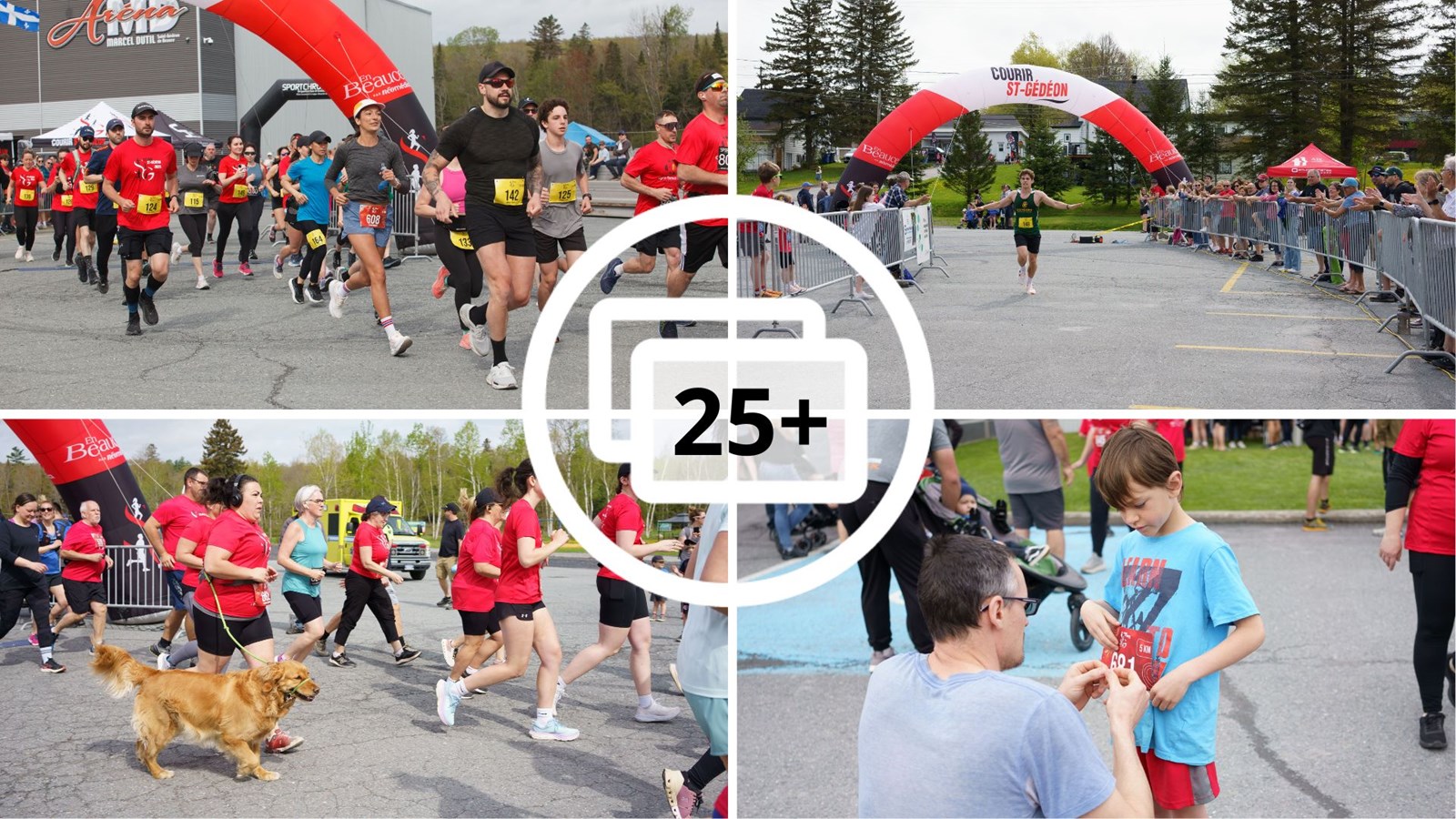 Courir St-Gédéon: 458 sportifs présents