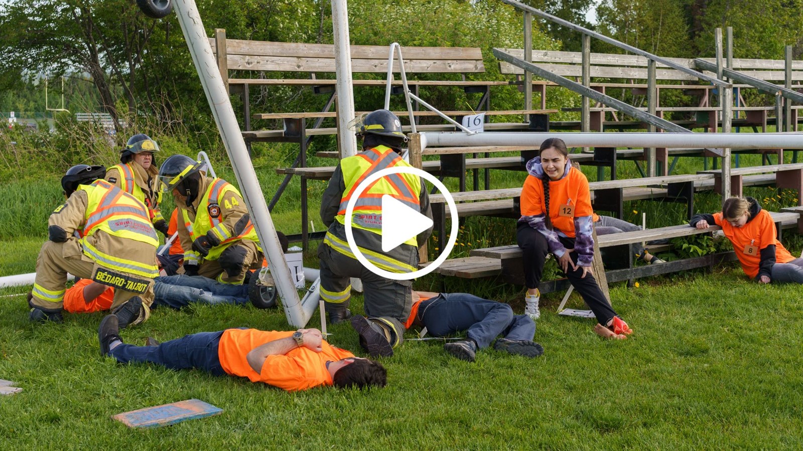 Les services d’urgence testés lors d’une simulation à Saint-Georges