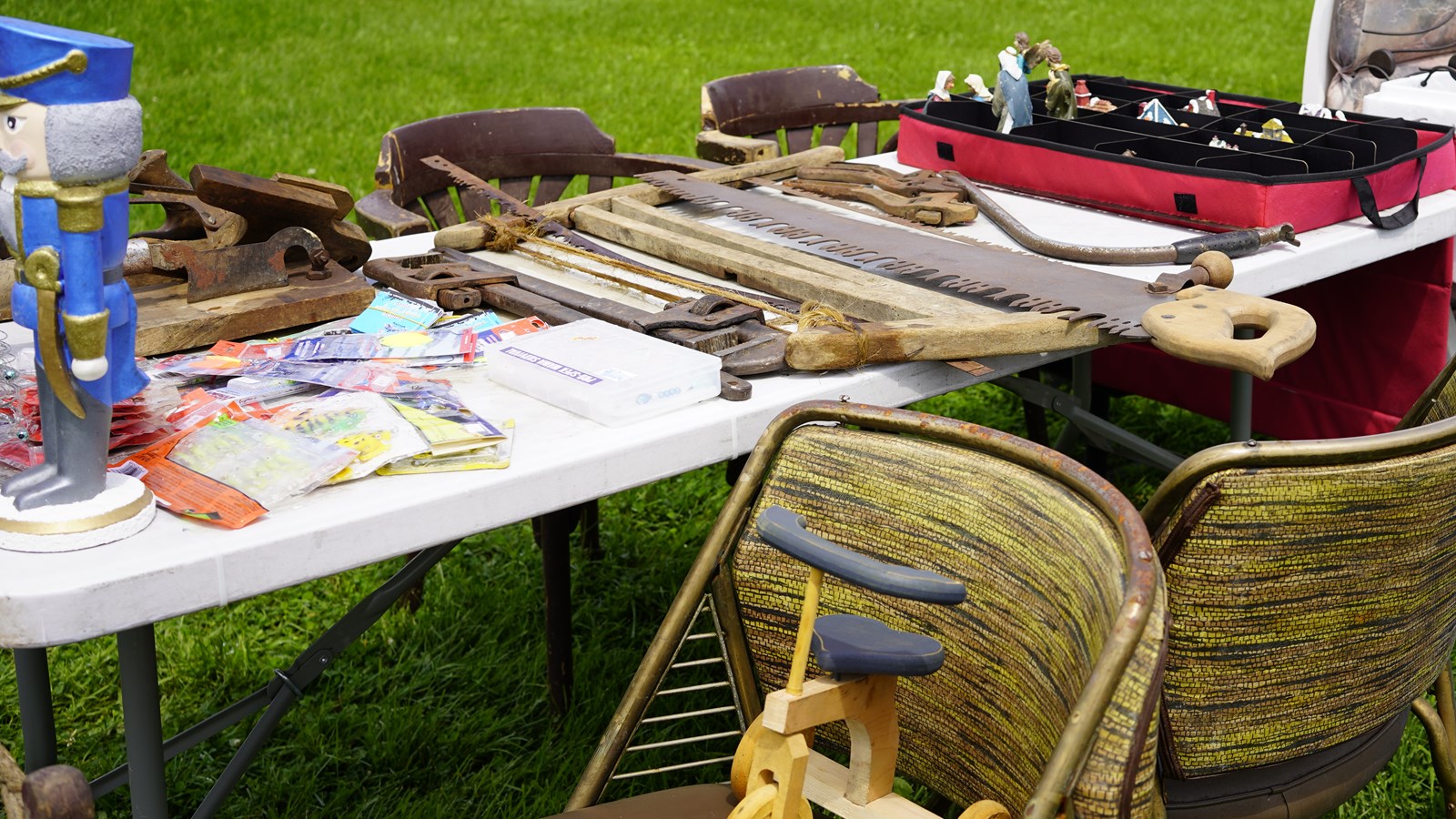 La saison des ventes de garage se poursuit