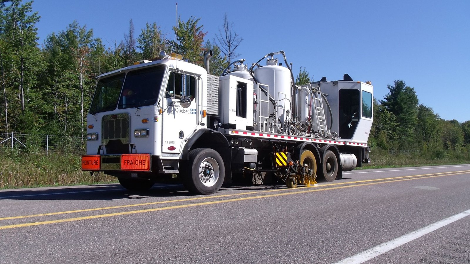 Les opérations de marquage des chaussées débutent dans la région