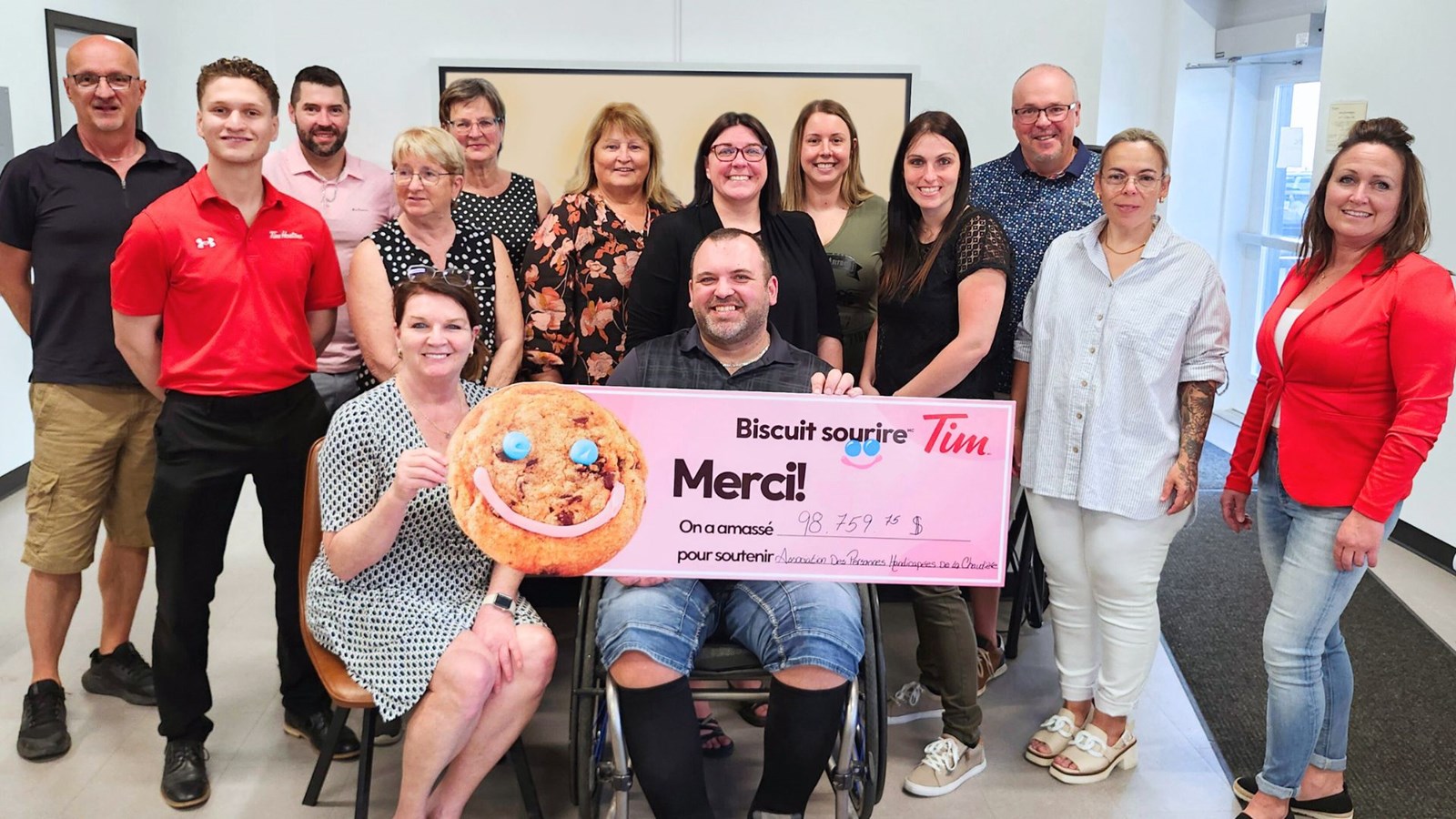 Campagne Biscuit sourire: près de 100 000 $ récoltés dans la région