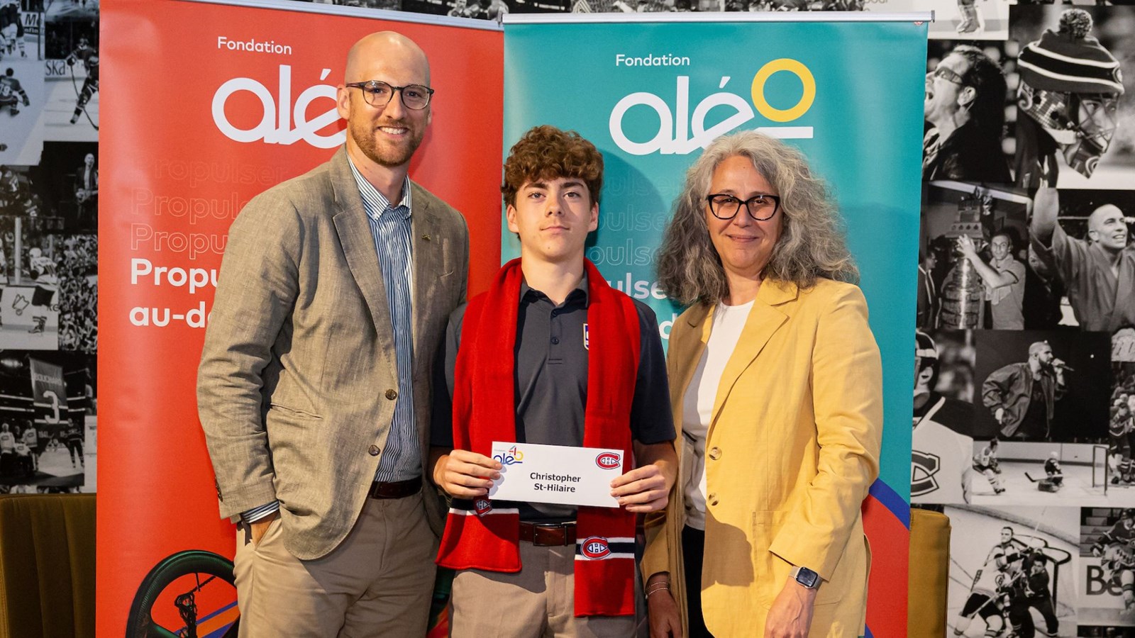 Une bourse de 2 000 $ à Christopher St-Hilaire