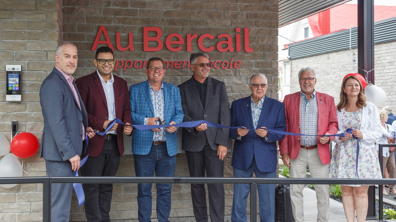 Lutte contre l'itinérance: les Apparts-écoles enfin inaugurés à Saint-Georges