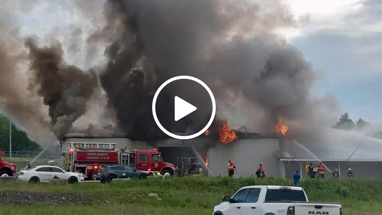 Incendie chez  T3G Technologies: des dégâts très importants