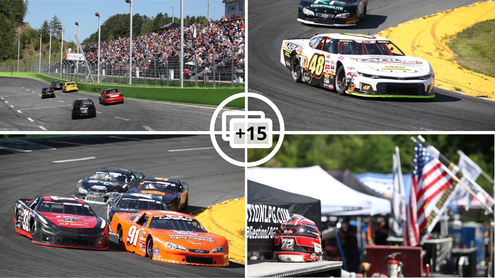 Du soleil, du monde et de l’action à l’Autodrome Chaudière 