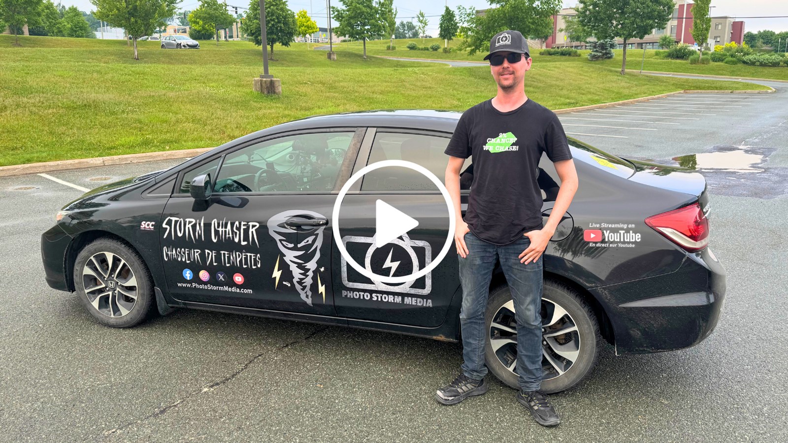 Dans l’œil de la tempête avec Gabriel Cyr, chasseur d’orages en Beauce