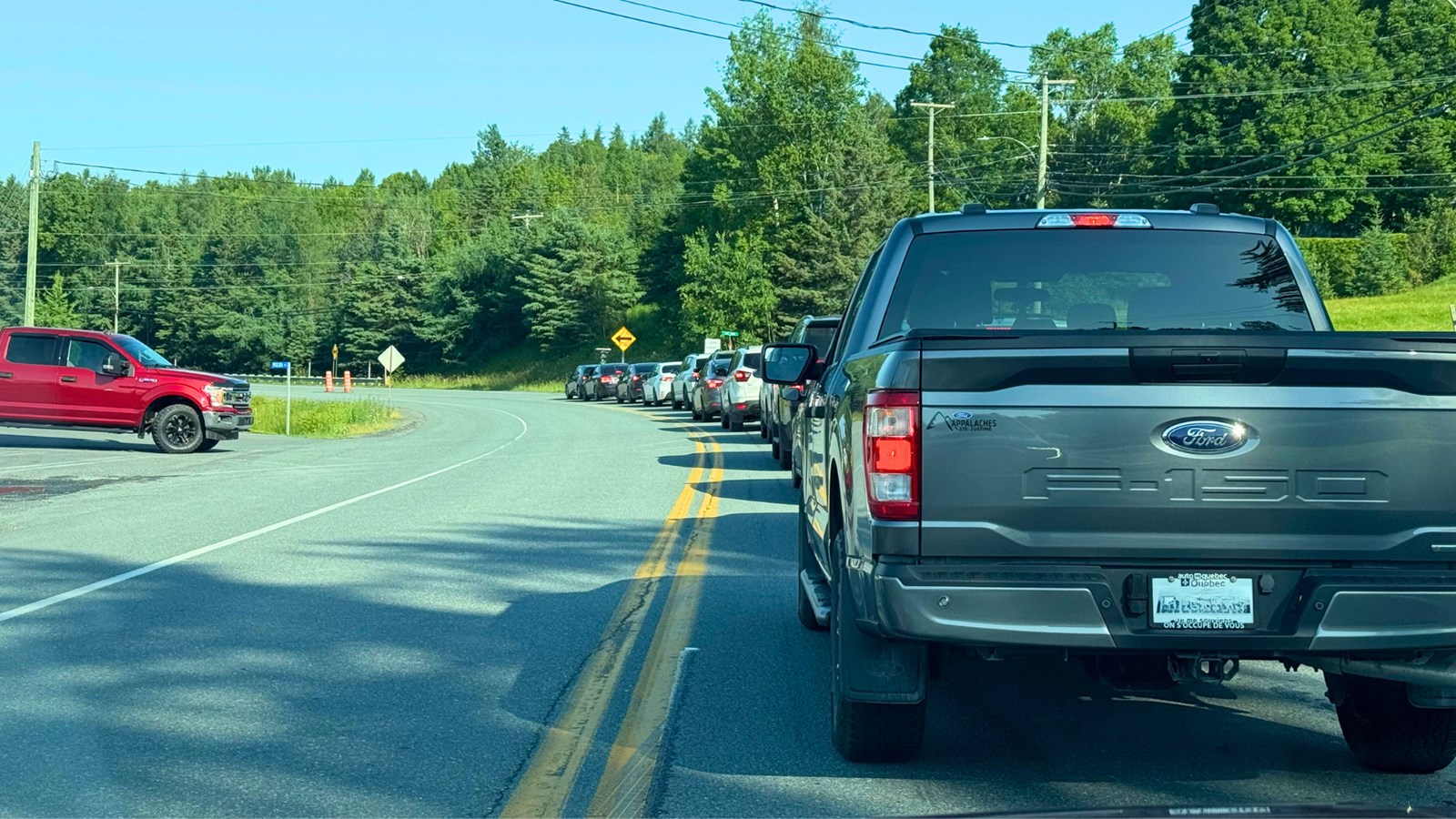 Travaux de réfection de la chaussée à Saint-Georges