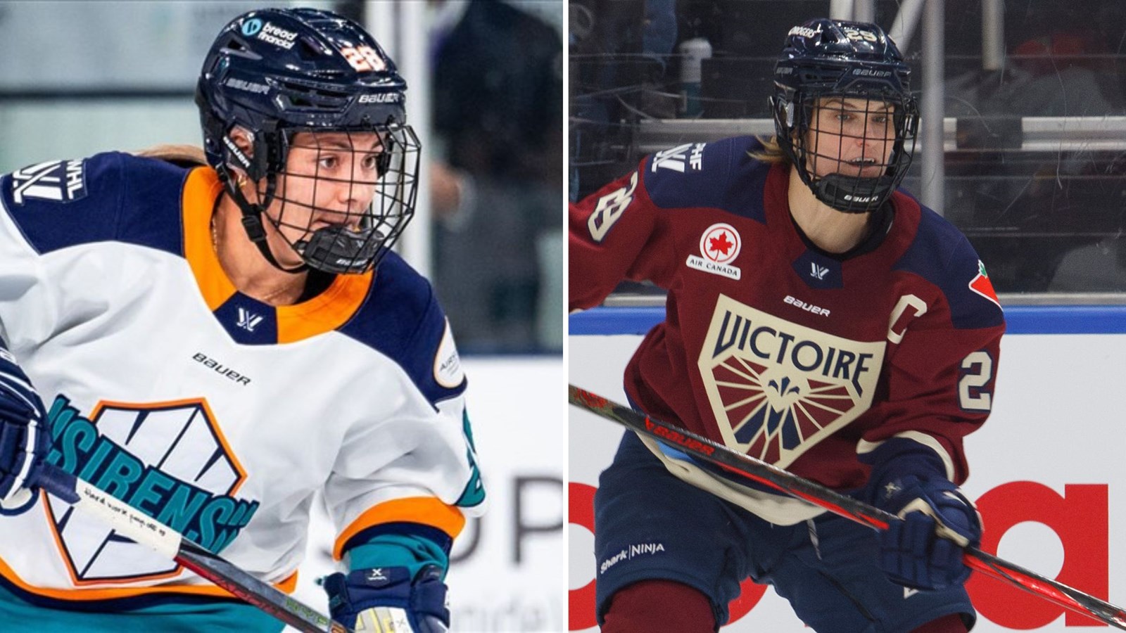 Prix de la LPHF: Marie-Philip Poulin et Emmy Fecteau récompensées