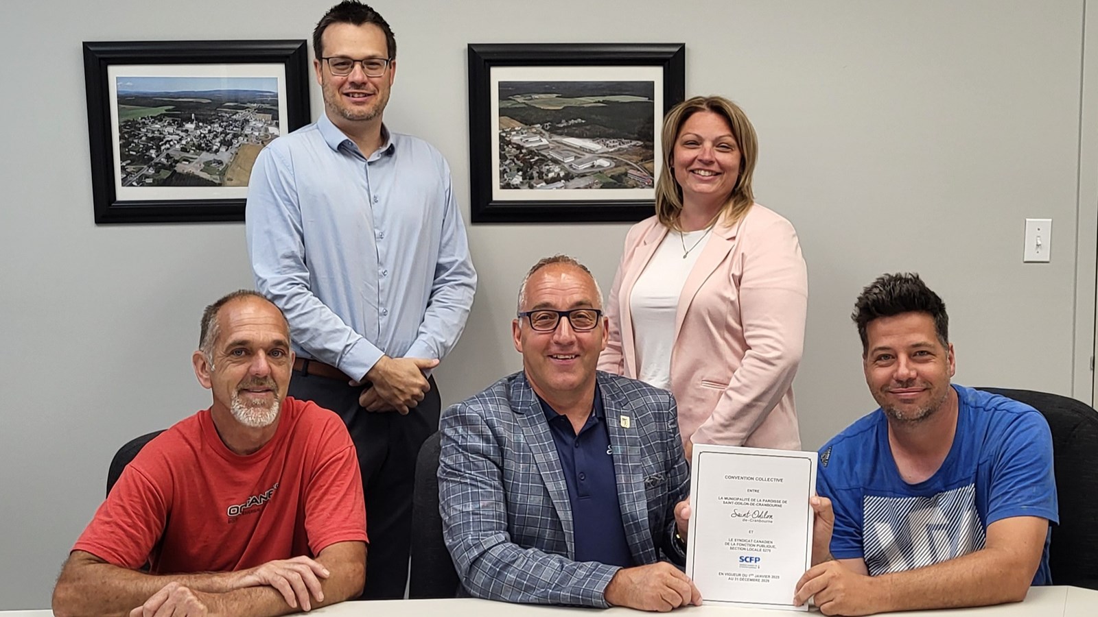 Saint-Odilon-de-Cranbourne : nouvelle convention collective pour les employés municipaux