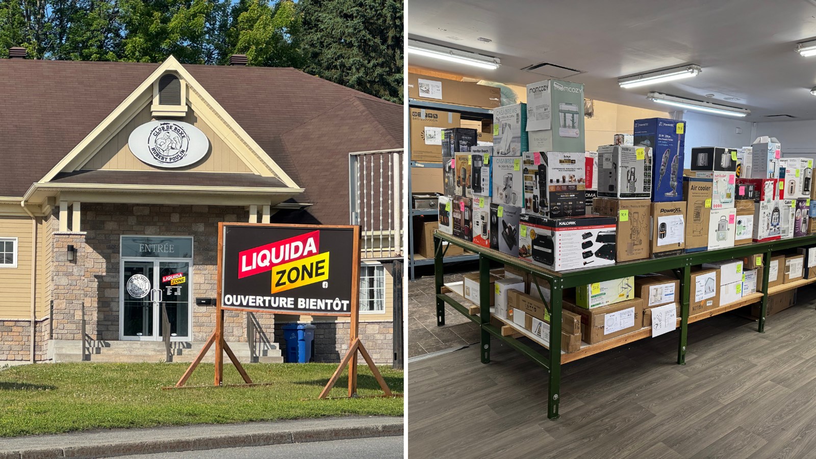 Un nouveau commerce de liquidation ouvre ses portes à Saint-Georges