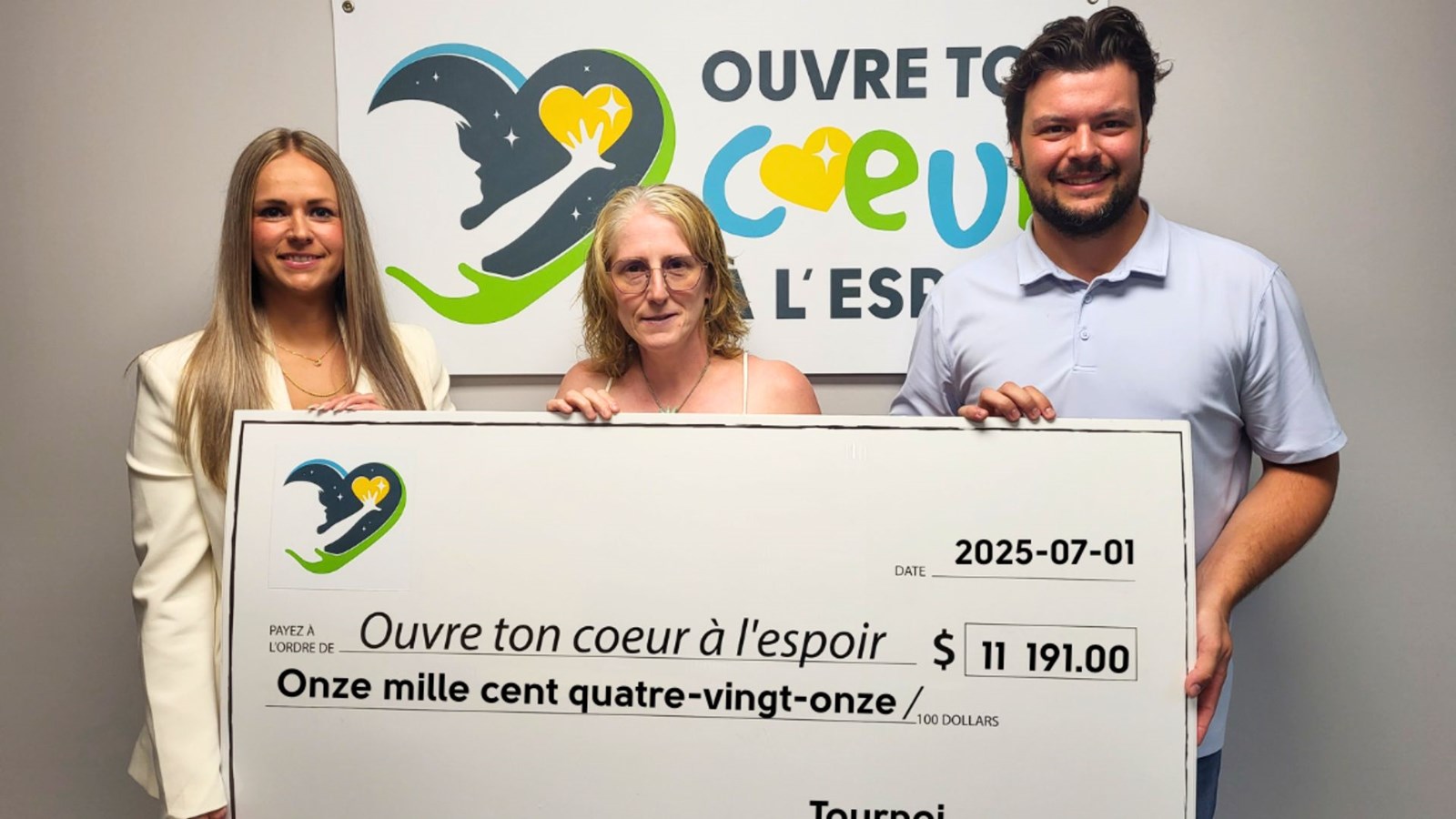 Plus de 11 000 $ amassés pour les enfants malades de la Beauce