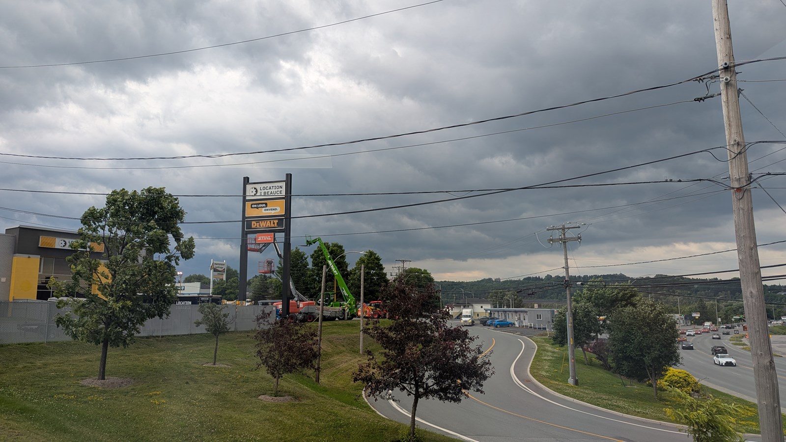 Veille d'orages violents en Beauce-Etchemin