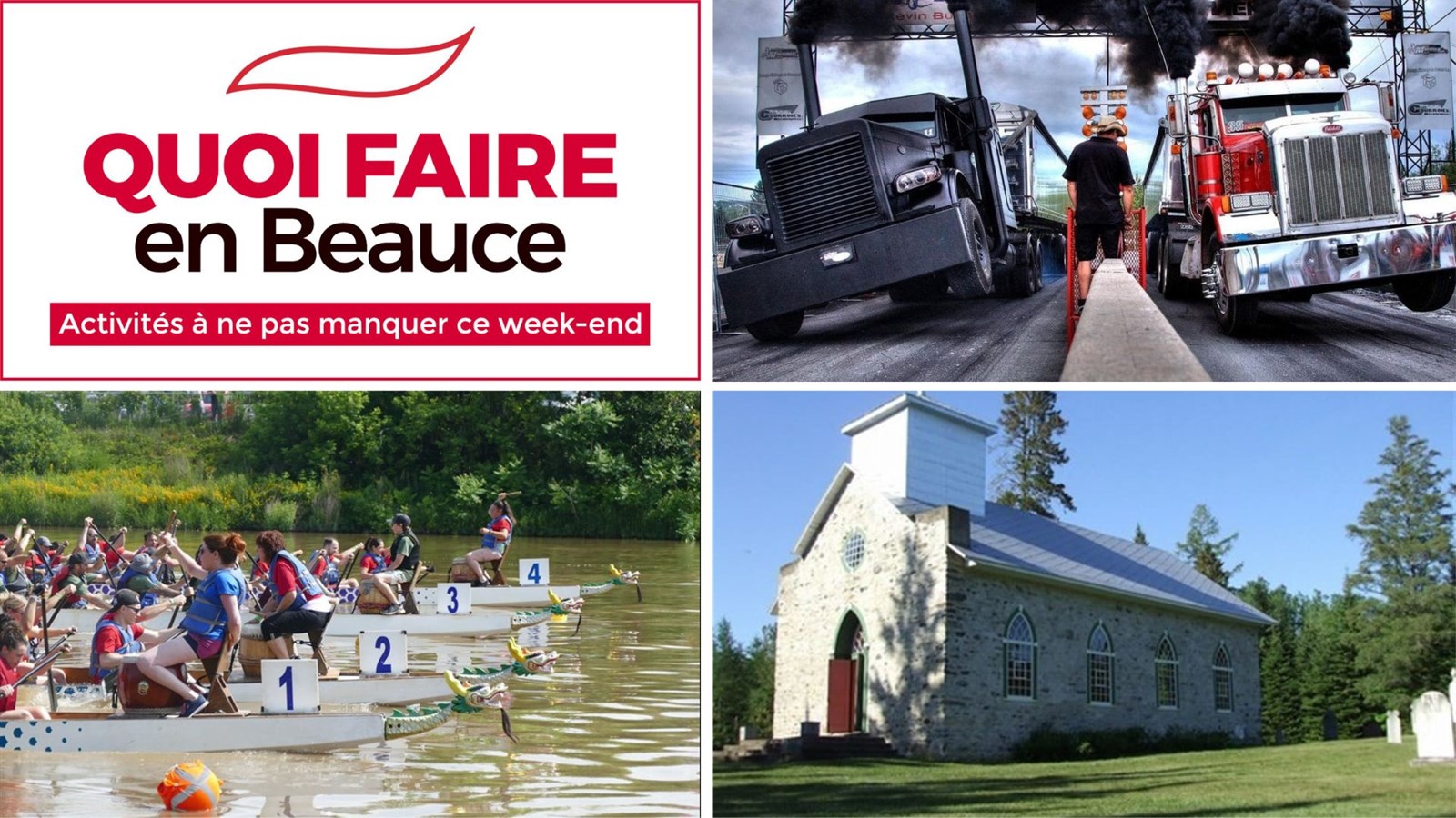 Quoi faire en Beauce du 11 au 13 juillet?