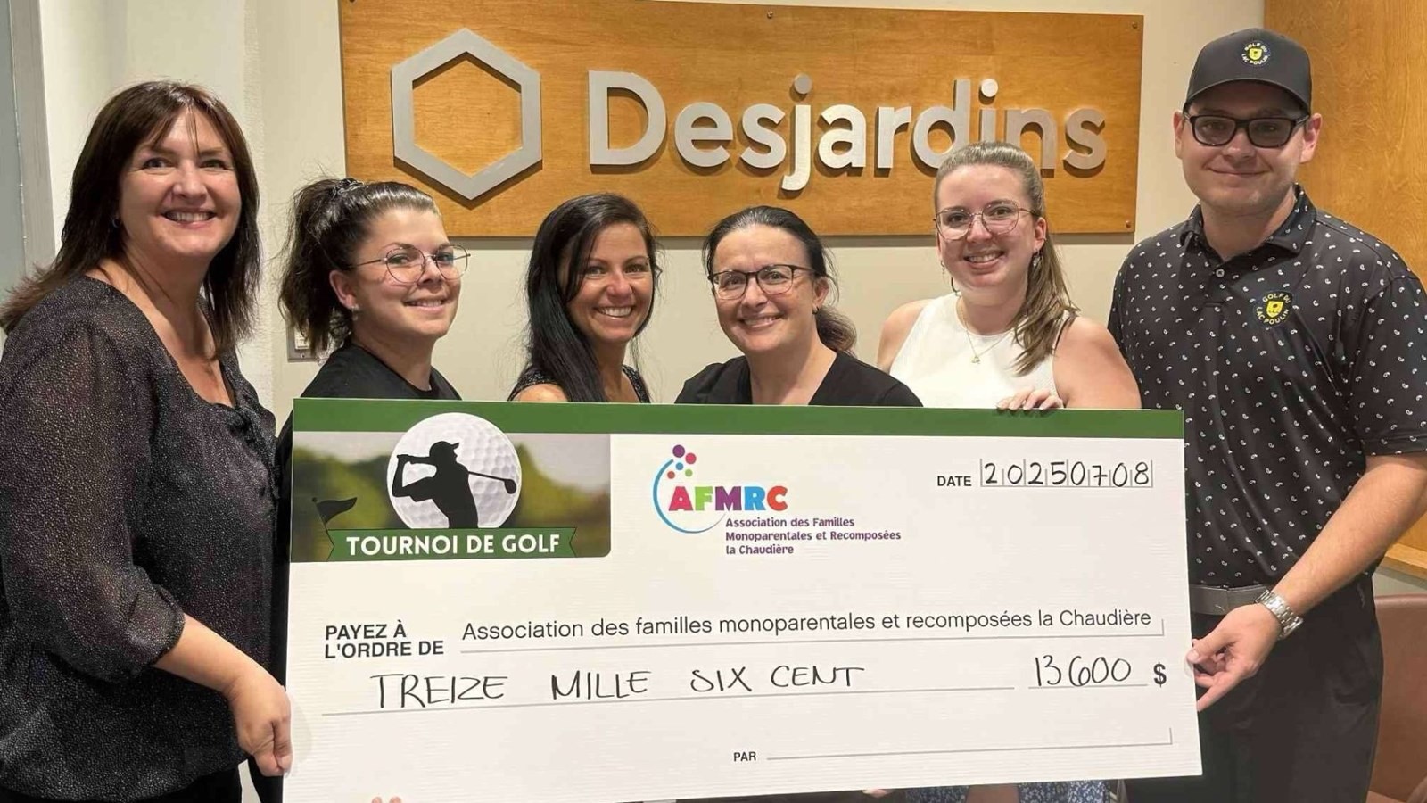 L’AFMRC récolte 13 600$ grâce à son tournoi de golf