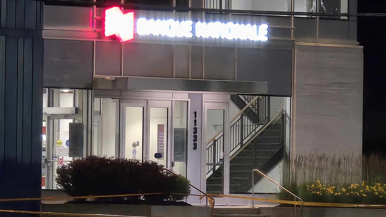 Colis suspect à la Banque Nationale de Saint-Georges