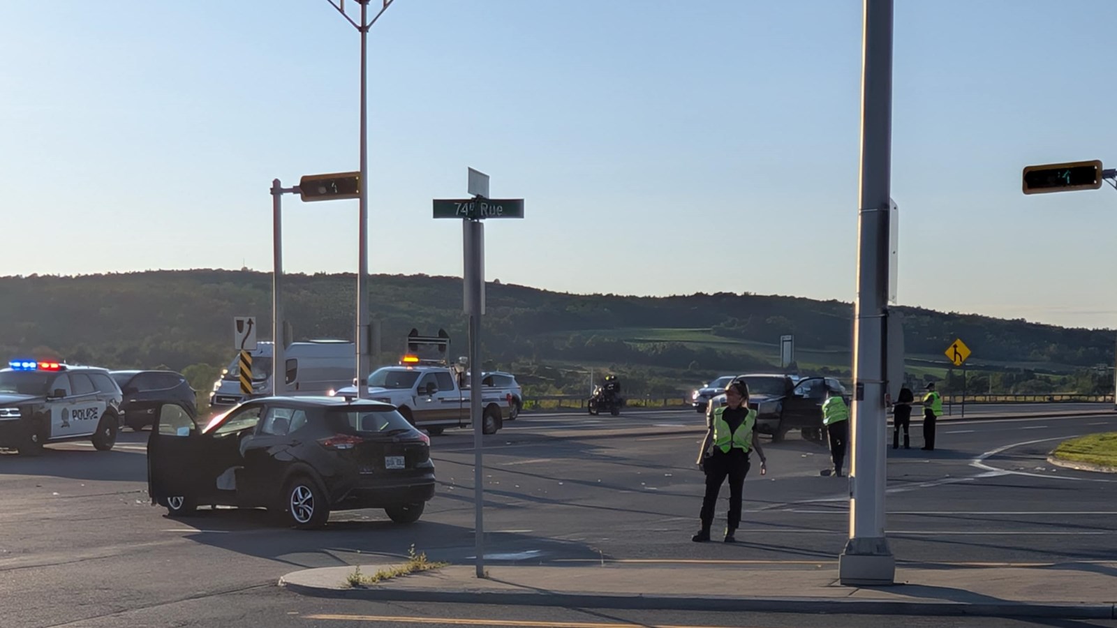 Un accident fait un blessé à Saint-Georges 