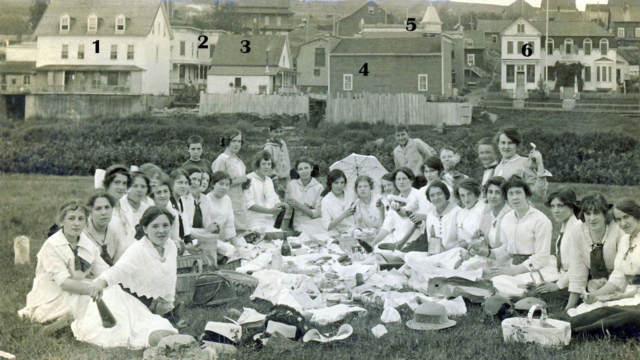 Un pique-nique mémorable vers 1911