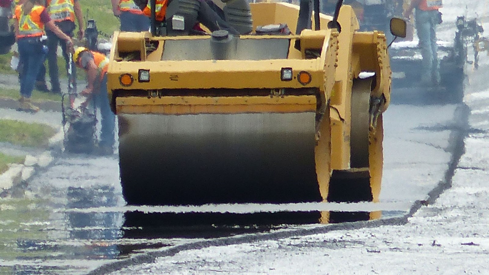Des travaux de pavage sur la 150e Rue