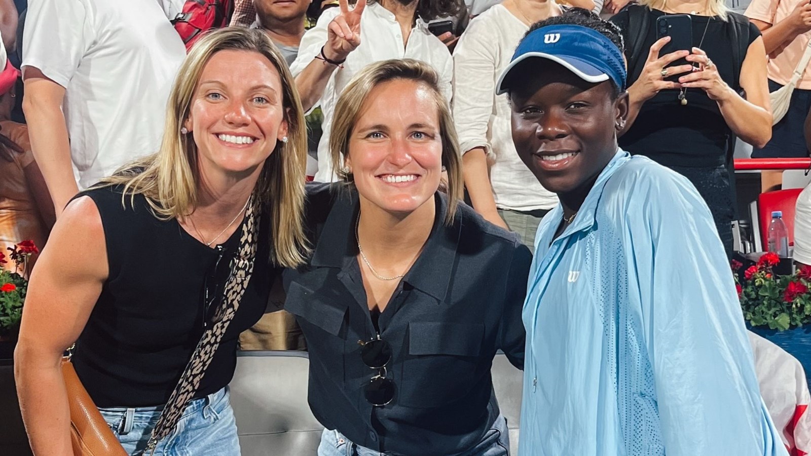 Une photo de grandes championnes!