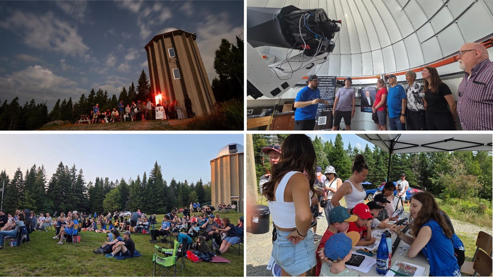 Vif succès pour le Festival des Perséides du Mont-Cosmos