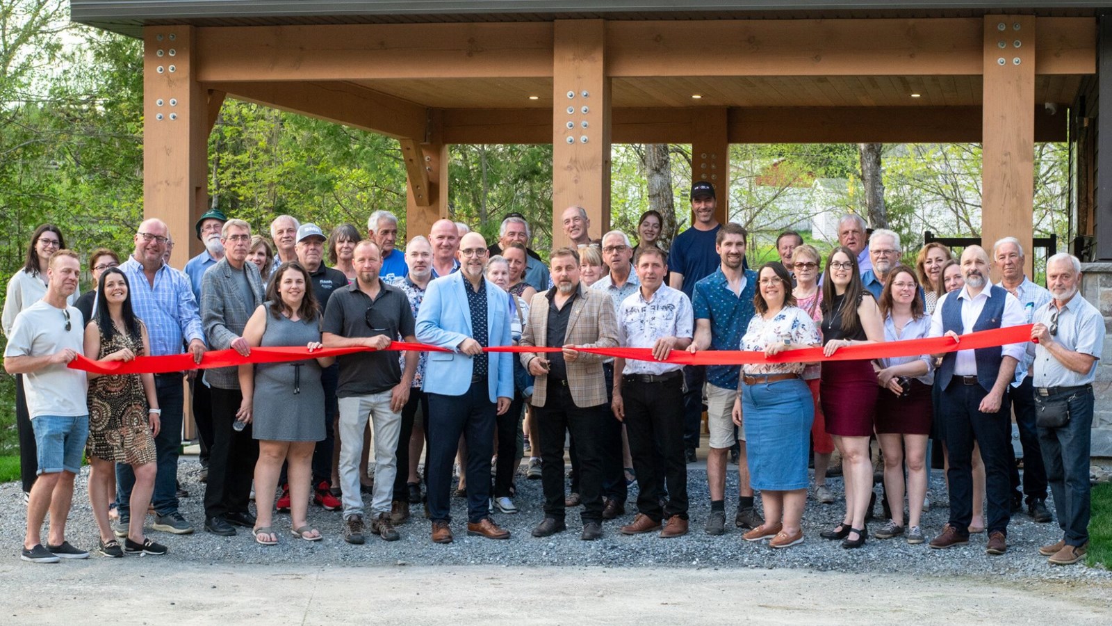 Inauguration officielle de la Terrasse du Seigneur de la Gorgendière
