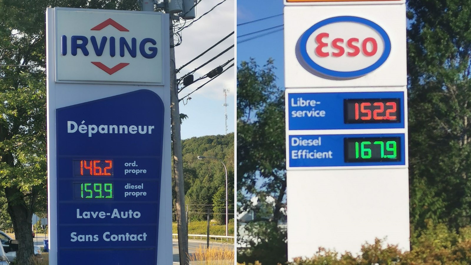 Prix de l'essence: l'écart persiste en Beauce