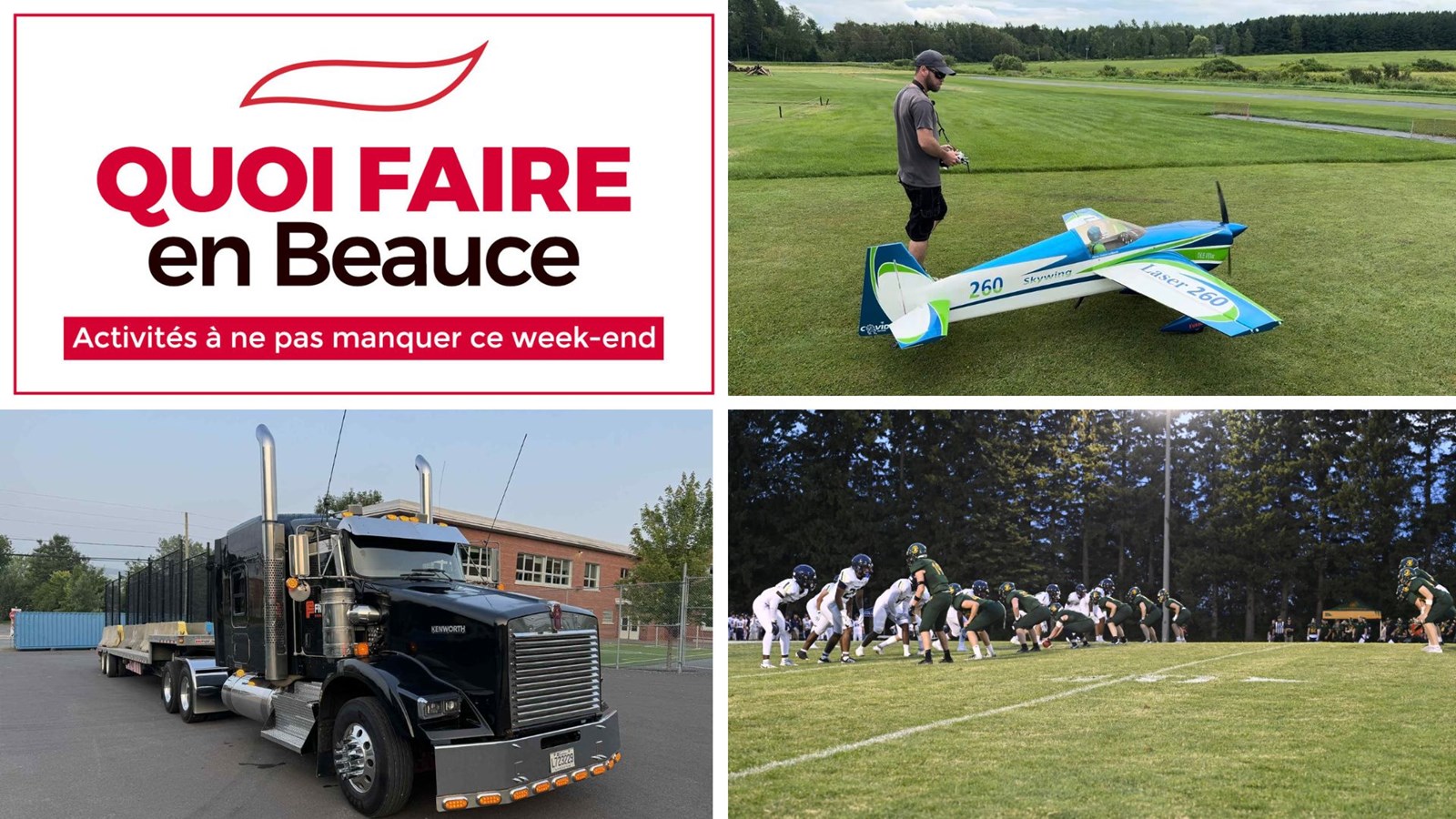 Quoi faire en Beauce en fin de semaine?