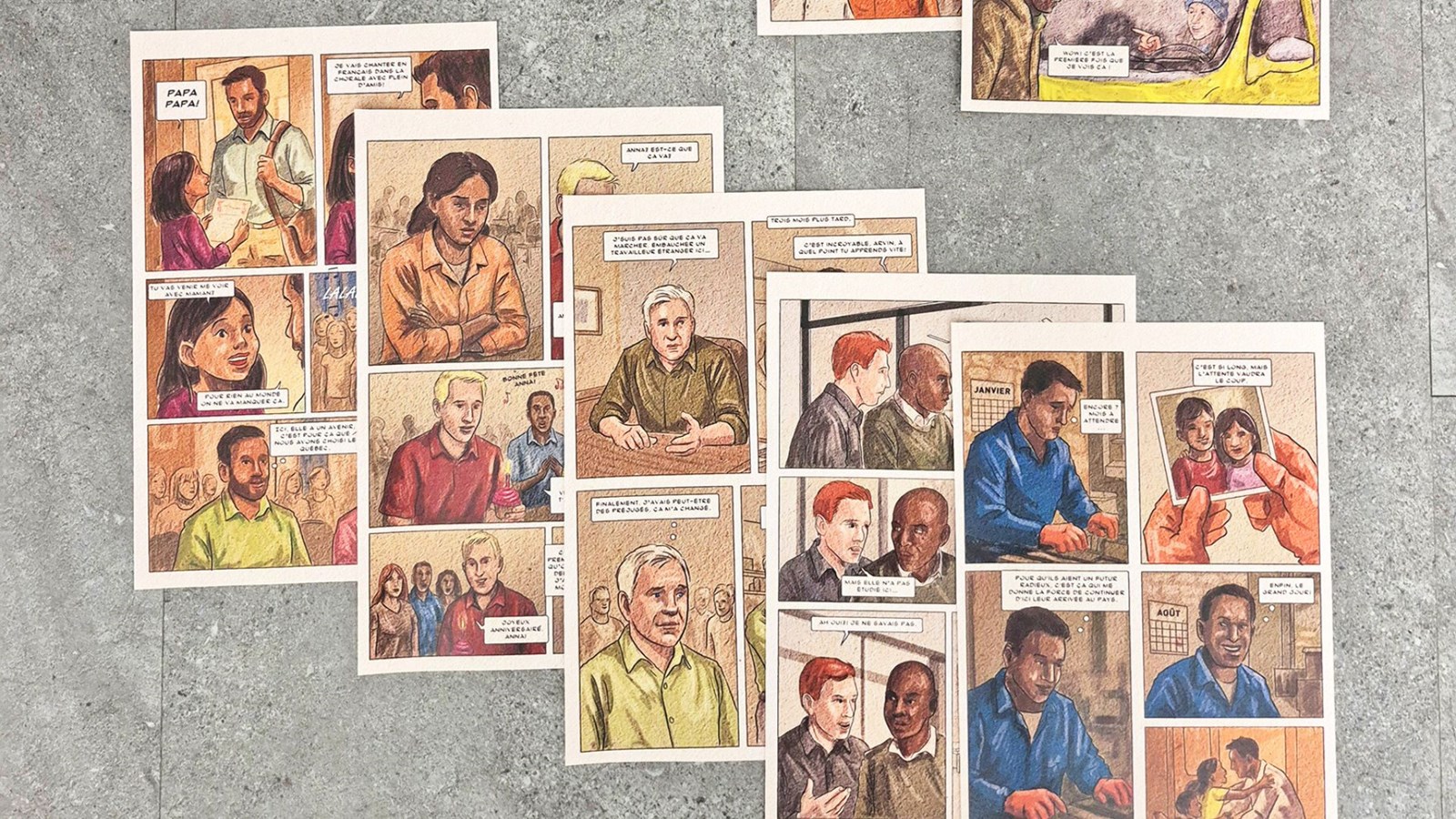 Des bandes dessinées pour parler d’immigration