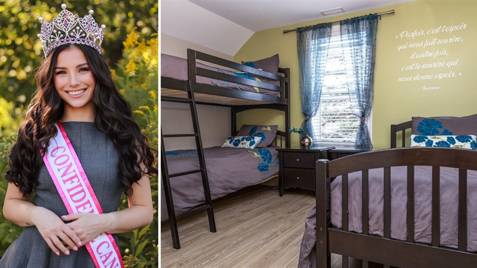 Maya Caron lance une campagne pour soutenir la maison Havre l'Éclaircie