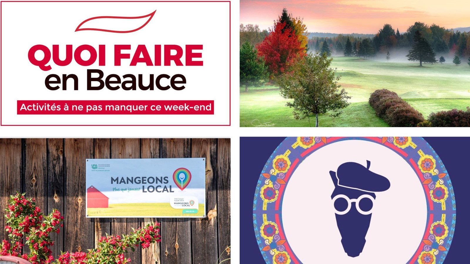 Quoi faire en Beauce du 5 au 7 septembre?