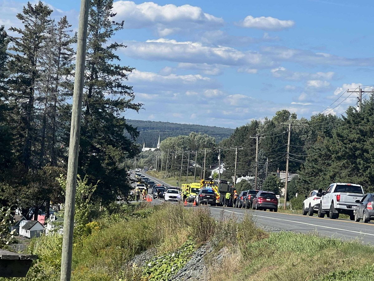 Accident à Notre-Dame-des-Pins: des blessés mineurs
