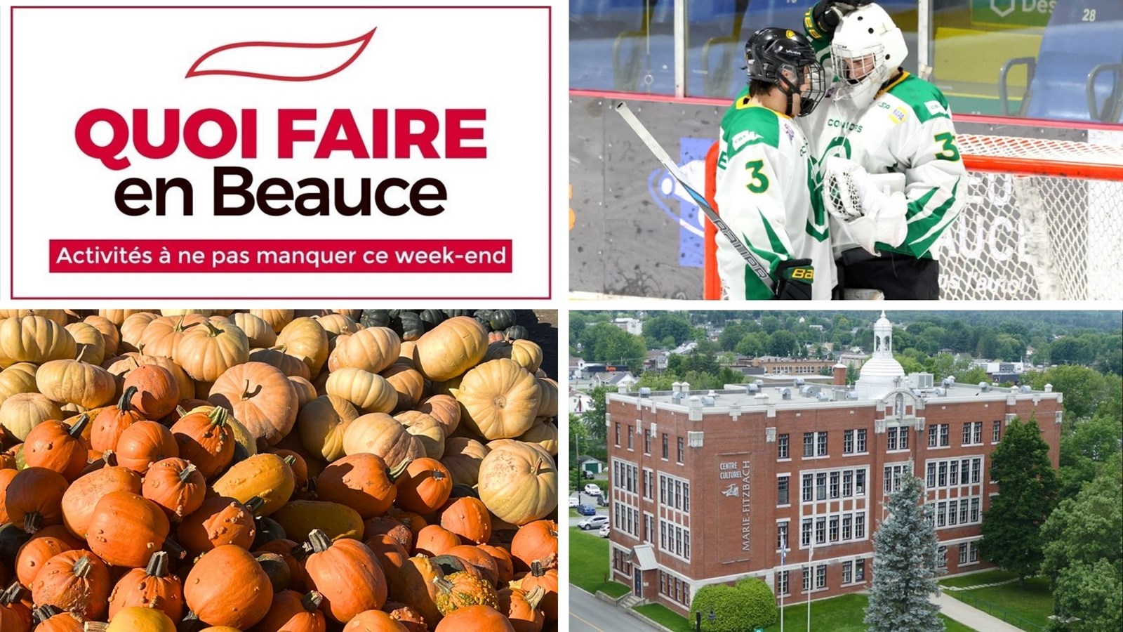 Quoi faire en Beauce du 12 au 14 septembre?